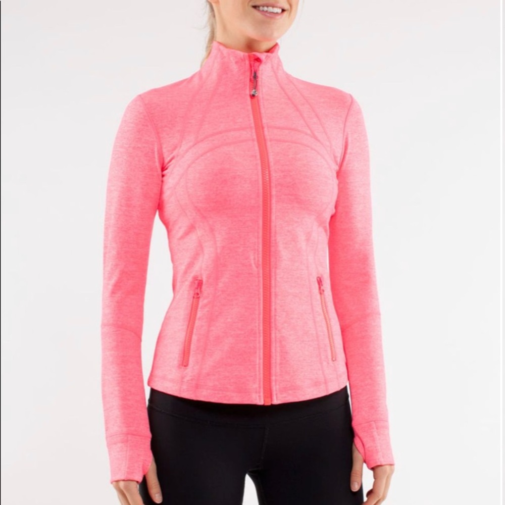 Lululemon Athletica Define Jacket Heathered Flash